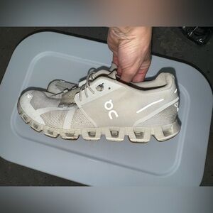 On Cloud Cream Sneakers